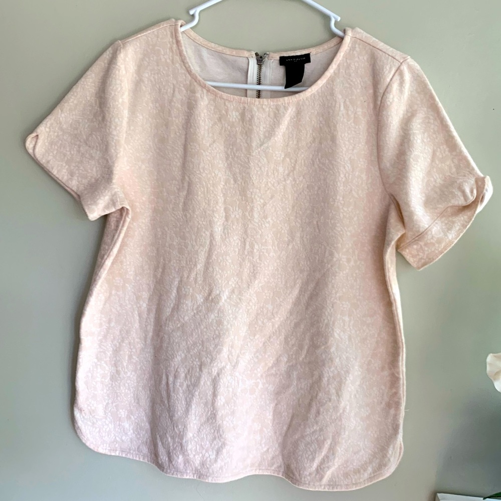 Ann Taylor Floral Soft Cotton top for Women